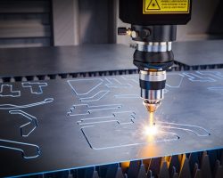 Metal laser cutting